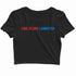 8 TV Series CIBIL Score Custom Printed Graphic Design Crop Top T-Shirt for Women